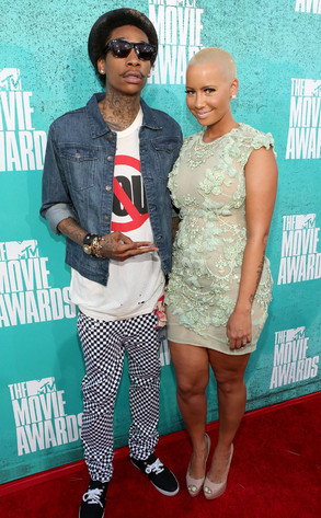 MTV Movie Awards, Wiz Khalifa, Amber Rose MTV Movie Awards, Wiz Khalifa, Amber Rose